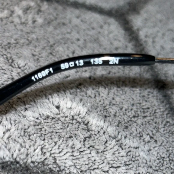 Michael Kors Purple Aviator Sunglasses - Picture 4 of 4